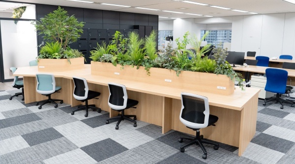 Office空間のオフィスデザイン事例